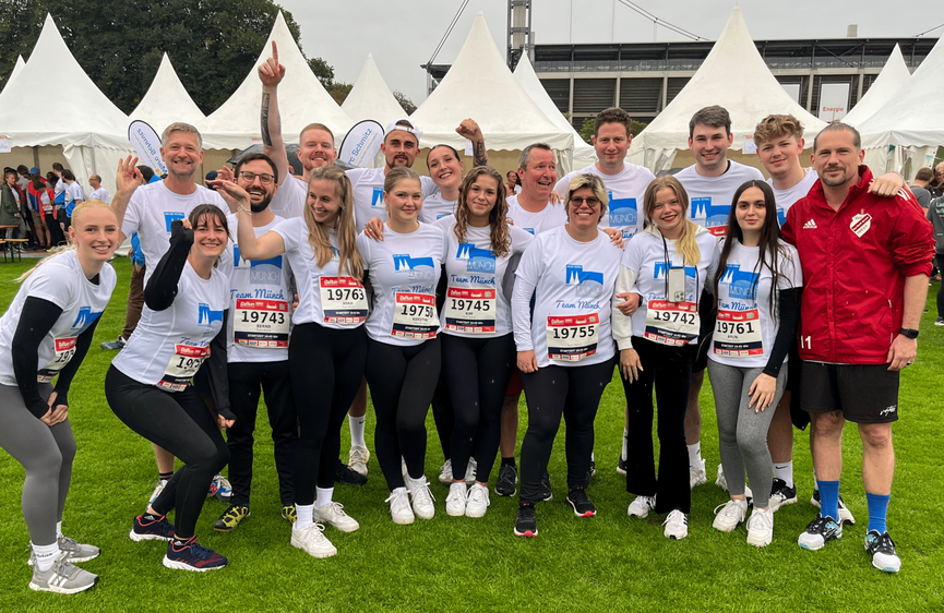 Unser Team beim B2Run